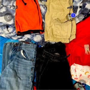 Boys size 8 bundle jeans and shorts